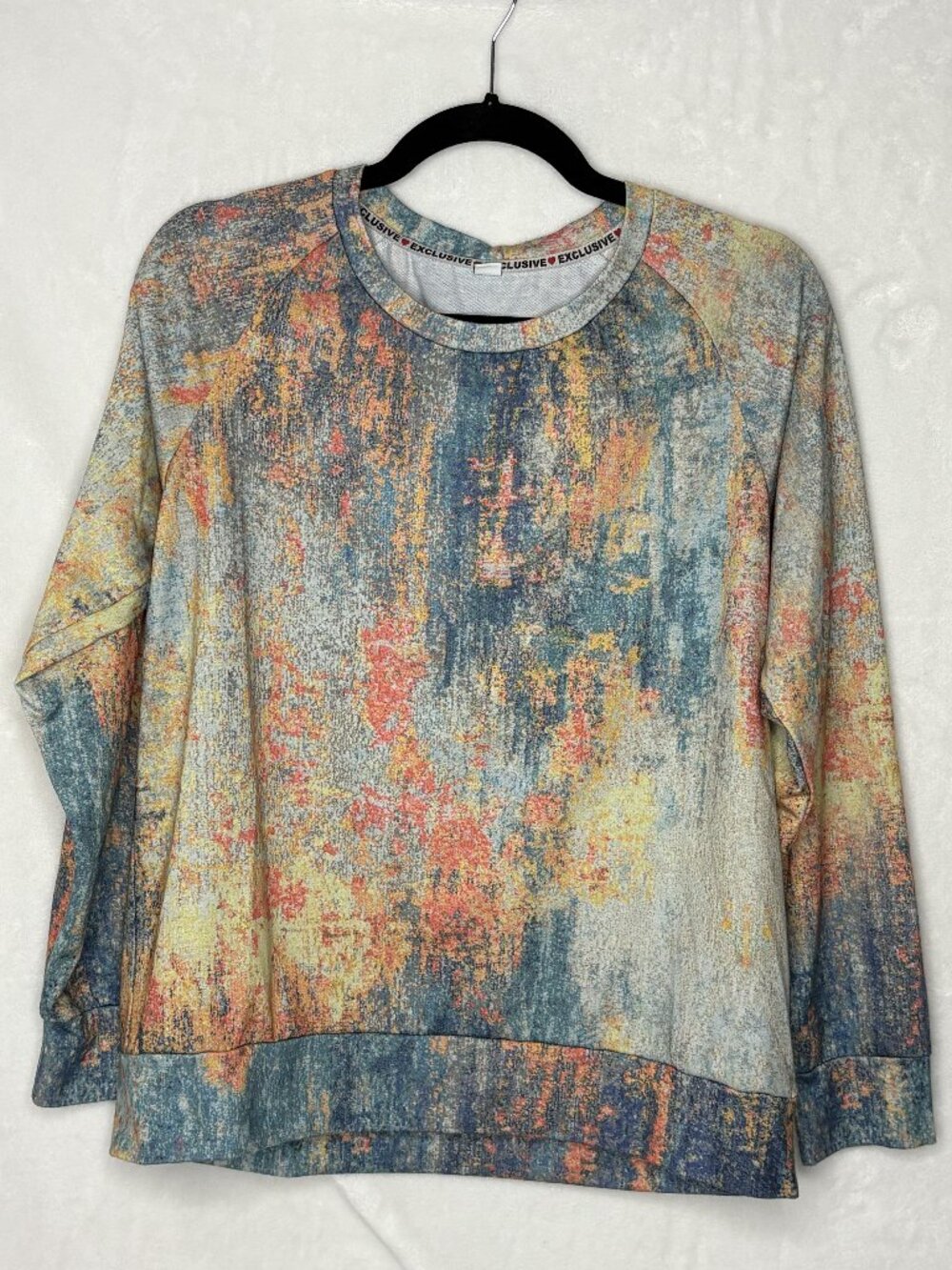 Exclusive Abstract Women's Sweater - M